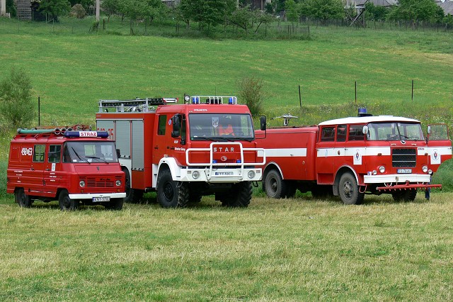 Popoludnie s hasičmi 15. 6. 2008