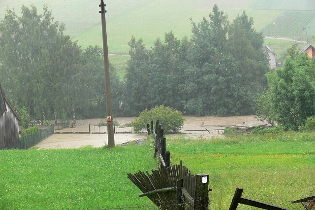 Záplavy, 28. 6. 2009