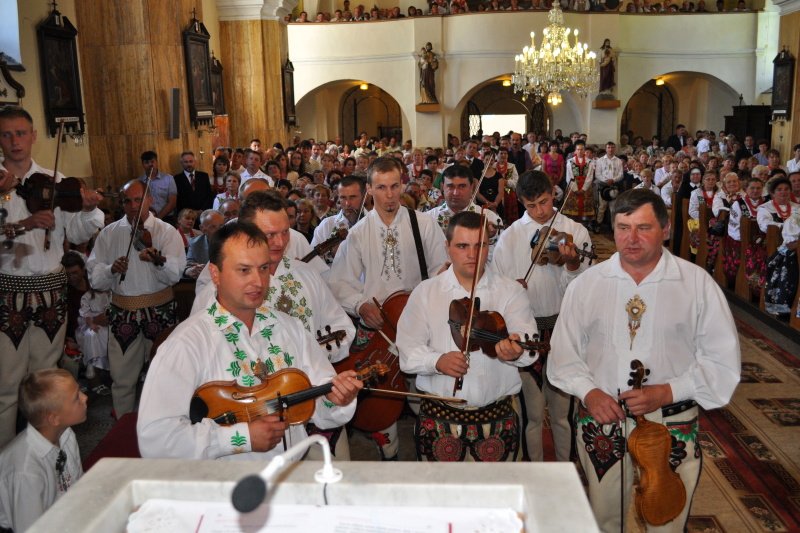 Muzikanti blahoželali "po svojom", 14. 8. 2011