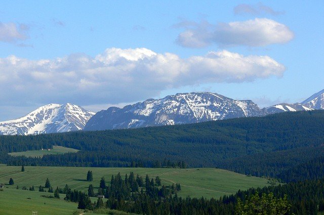 Pohľad na Tatry